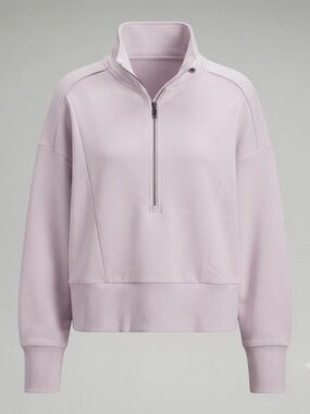 Member’s Mark Women’s XL Half Zip Pullover Pink NWT Read